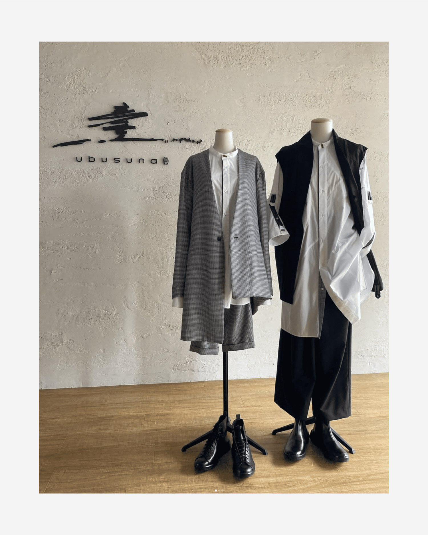 和でも洋でもない「仕立ての良さ」がubusunaの魅力